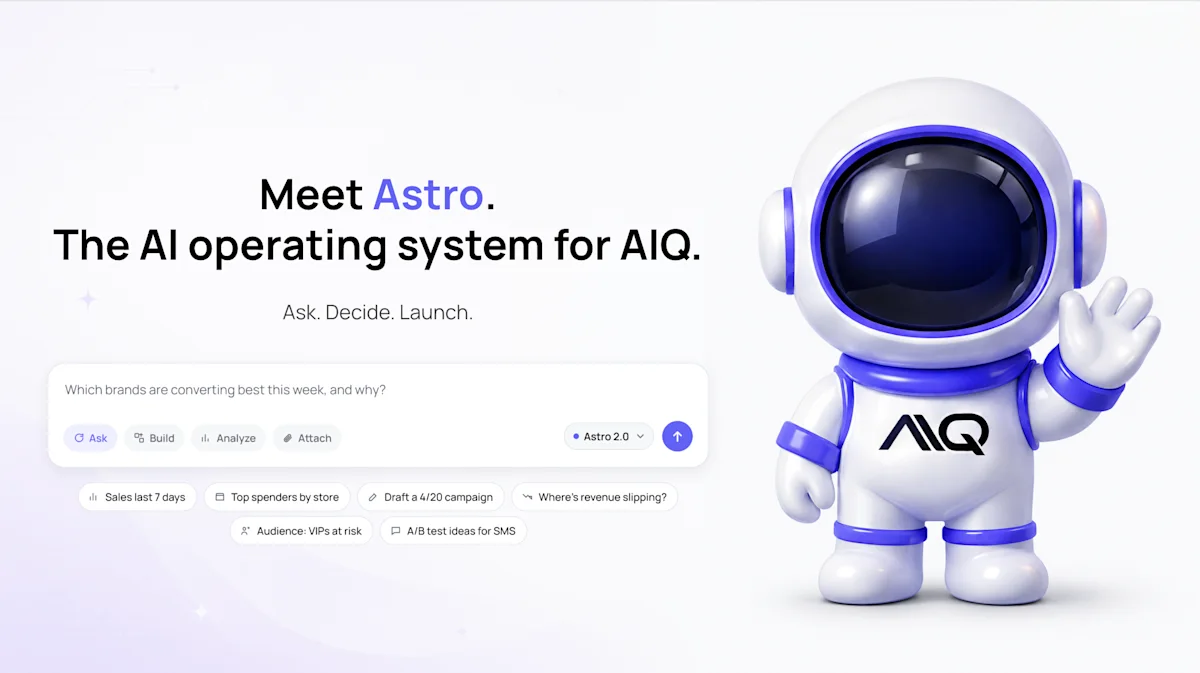 AIQ introduces Astro, an AI operating system for retail intelligence