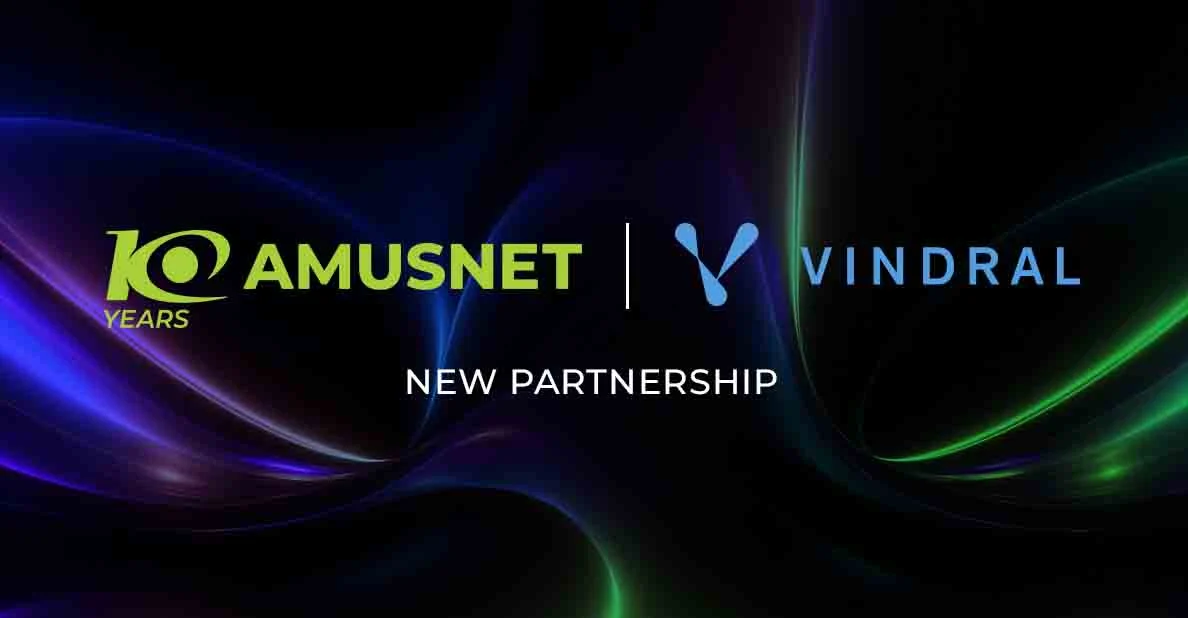 Amusnet partners with Vindral on live casino streaming technology