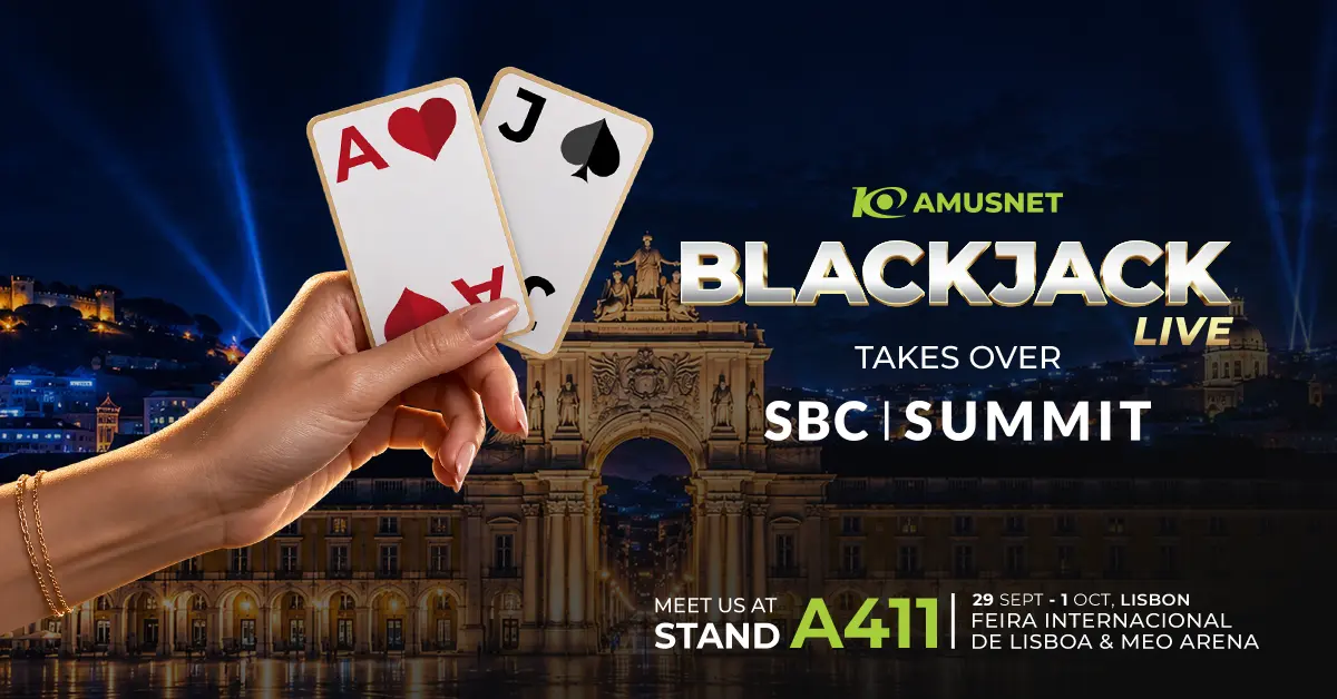 Amusnet showcases Blackjack Live for its Triplex Studio