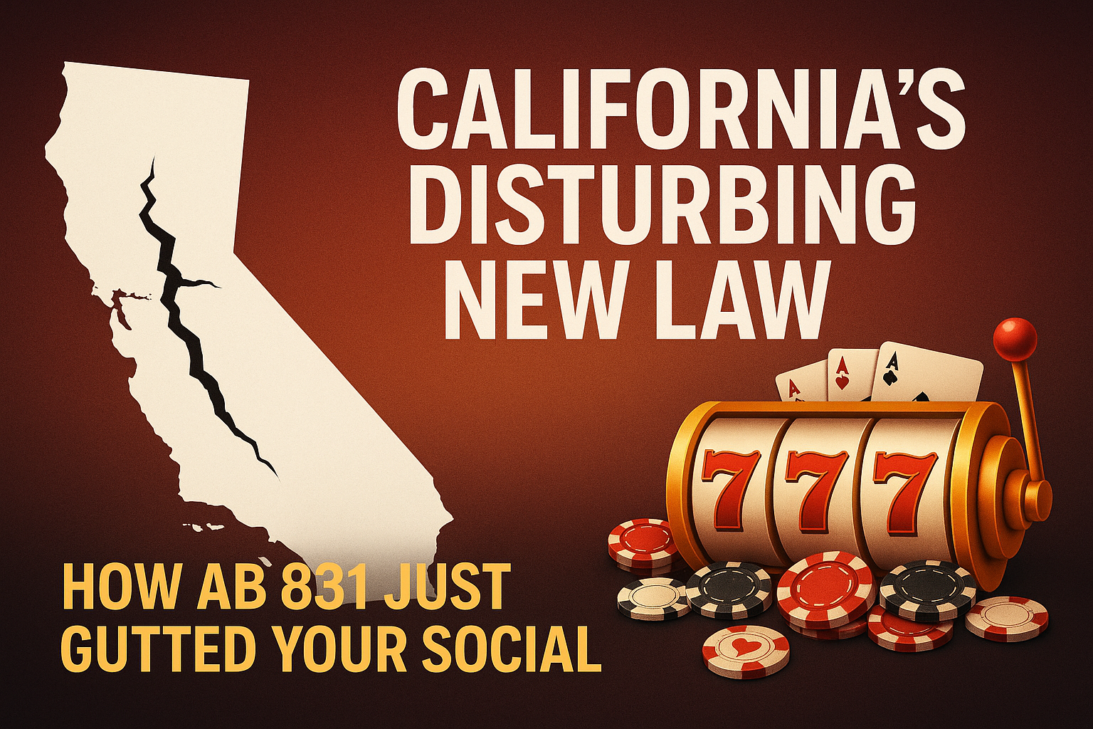 California enacts new restrictions on social casino-style gaming