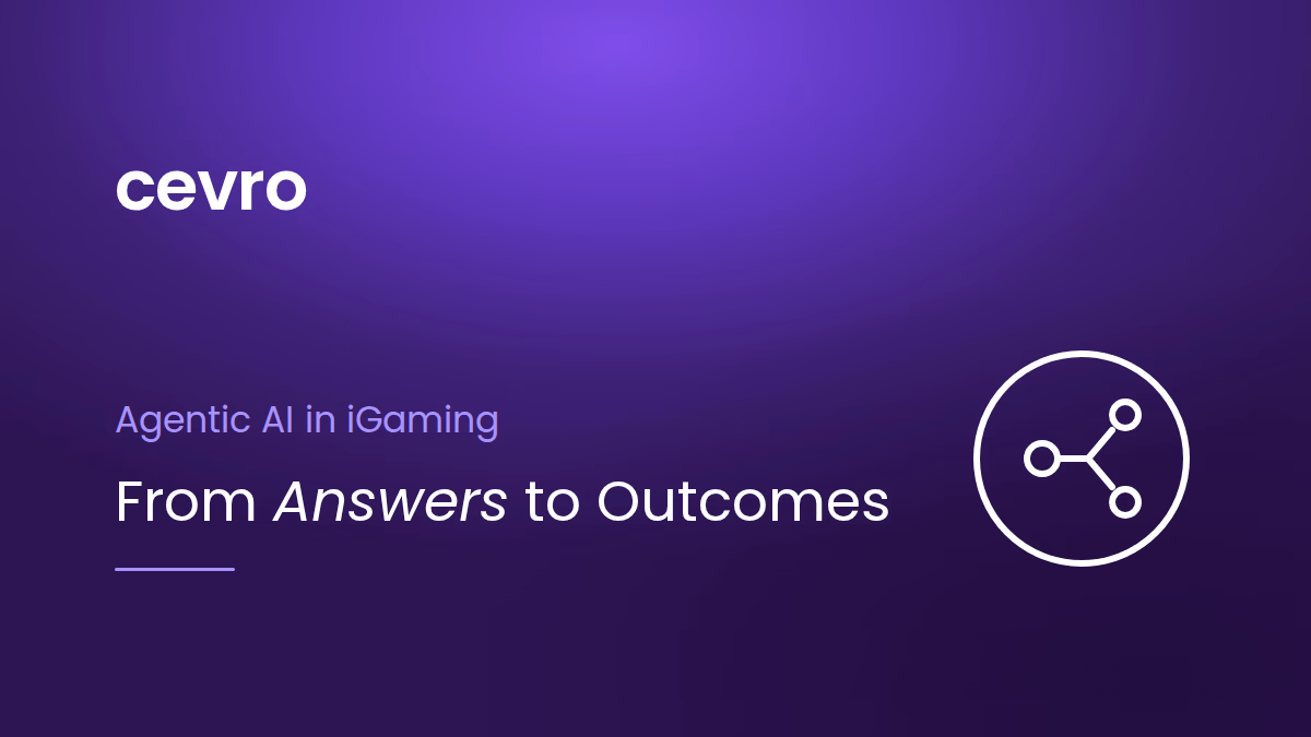 Cevro outlines agentic AI for online casino player support