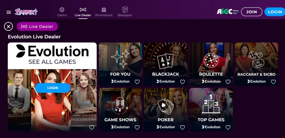 Evolution becomes Boyd Interactive’s exclusive live dealer provider