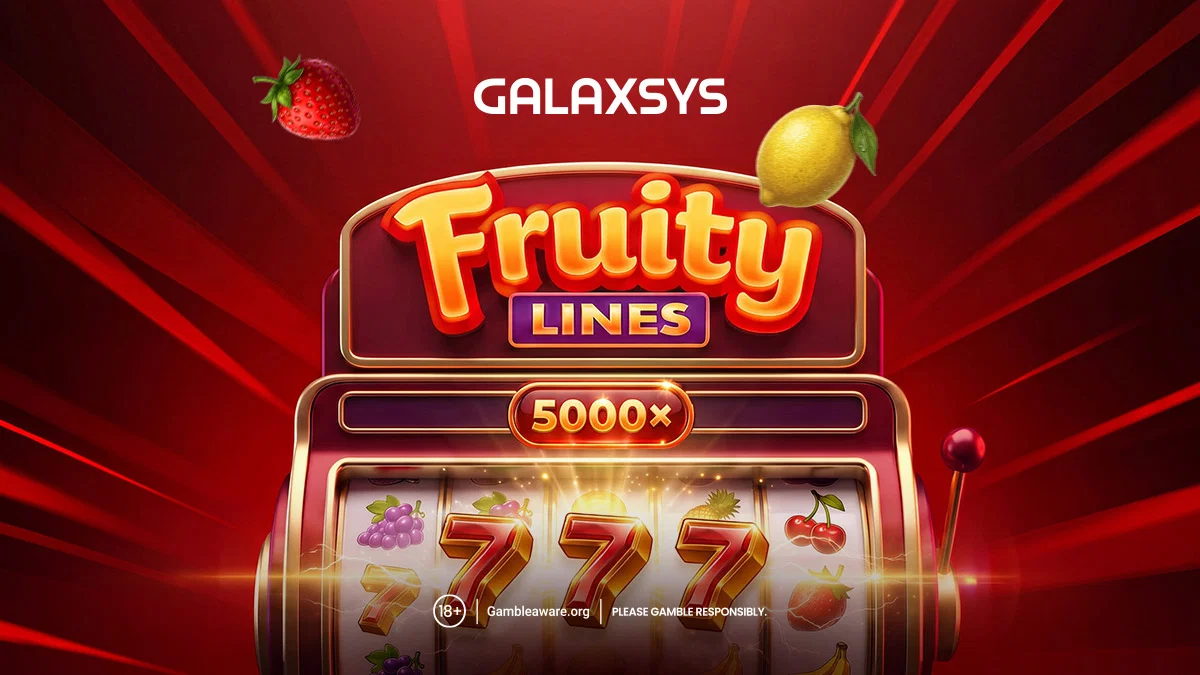 Galaxsys releases Fruity Lines with 5,000x maximum win