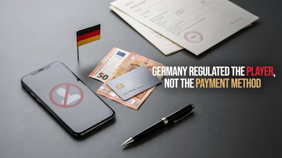 Germany’s deposit cap applies regardless of whether players use cards, e-wallets, bank transfers, or crypto