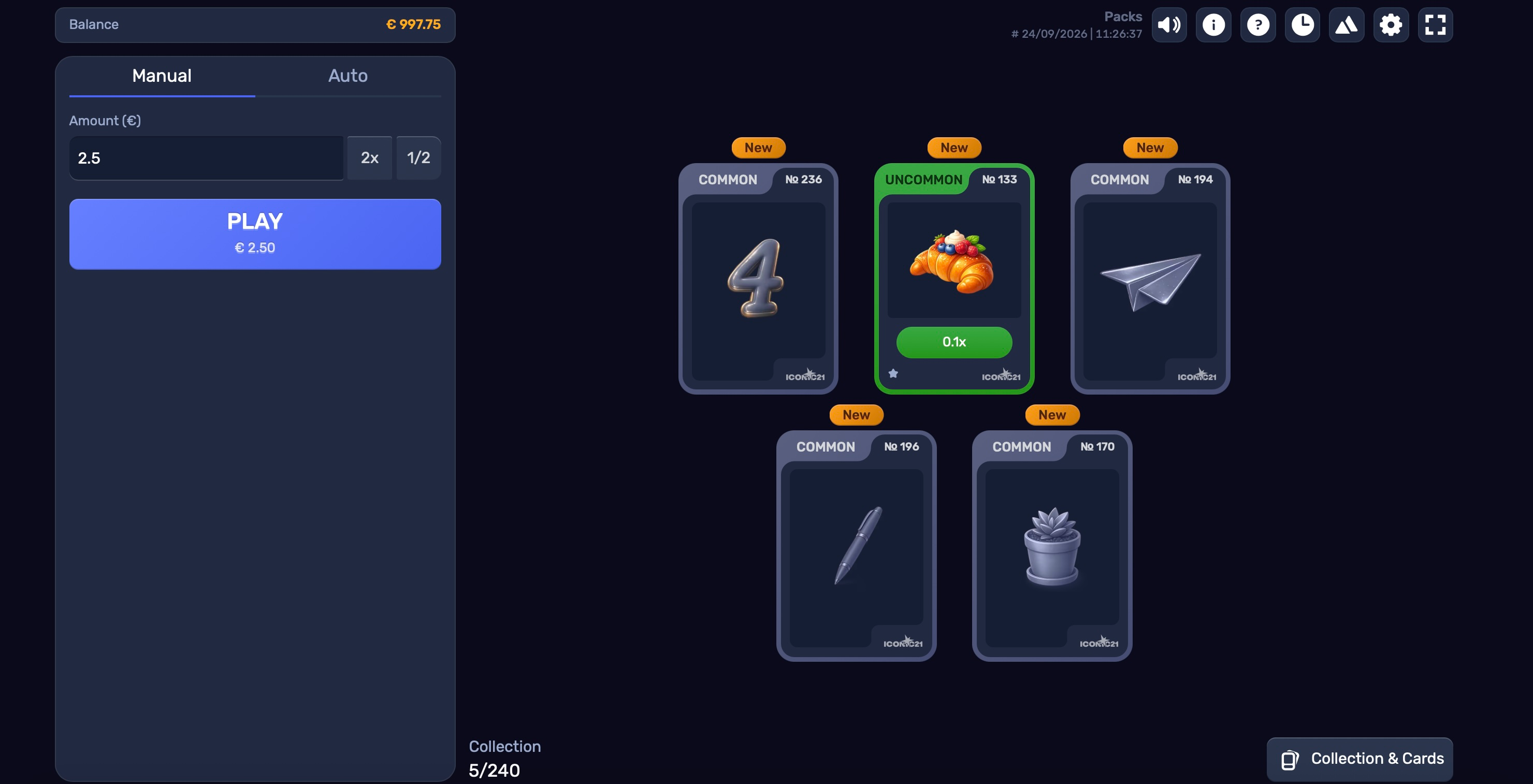 ICONIC21 launches instant-win game Packs