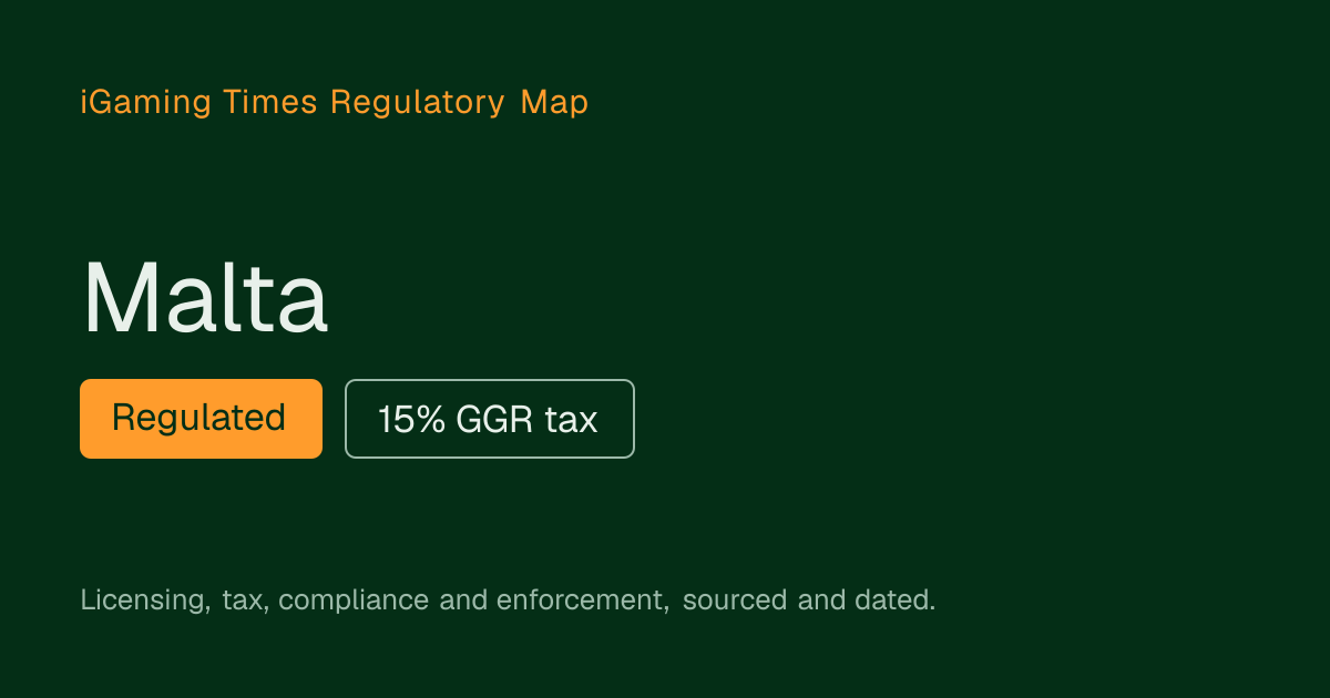 Malta Gaming Authority suspends casino and betting licence