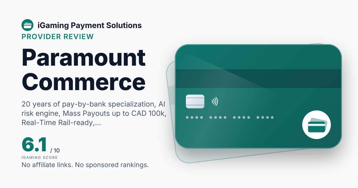 Paramount Commerce gains elite Payments Canada membership