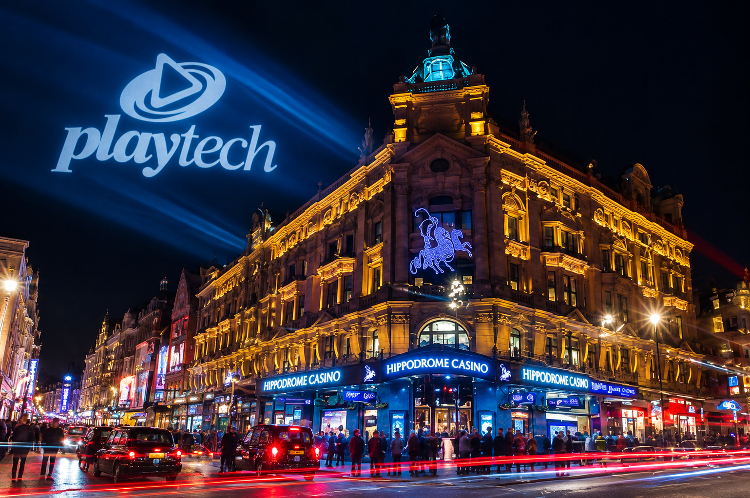 Playtech expands live casino coverage with direct broadcast from The Hippodrome