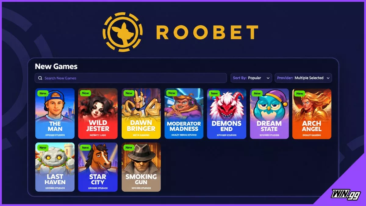 Roobet adds new slot provider partnerships
