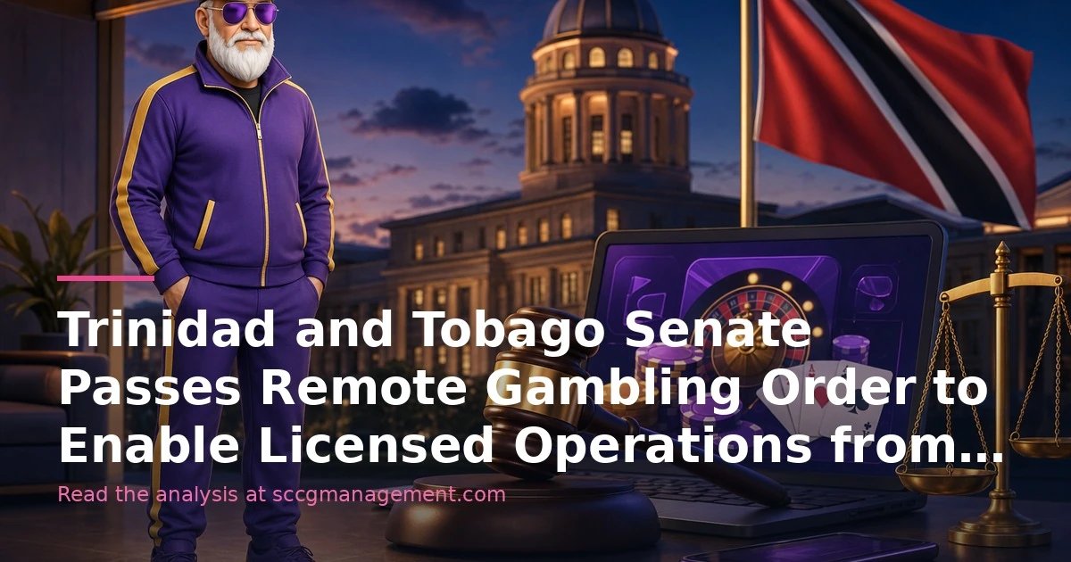 Trinidad and Tobago Senate approves framework for licensed remote gambling