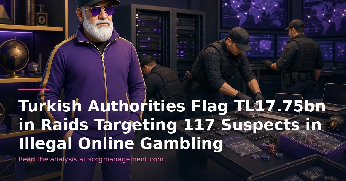 Turkey raids illegal gambling network and traces large transaction flows