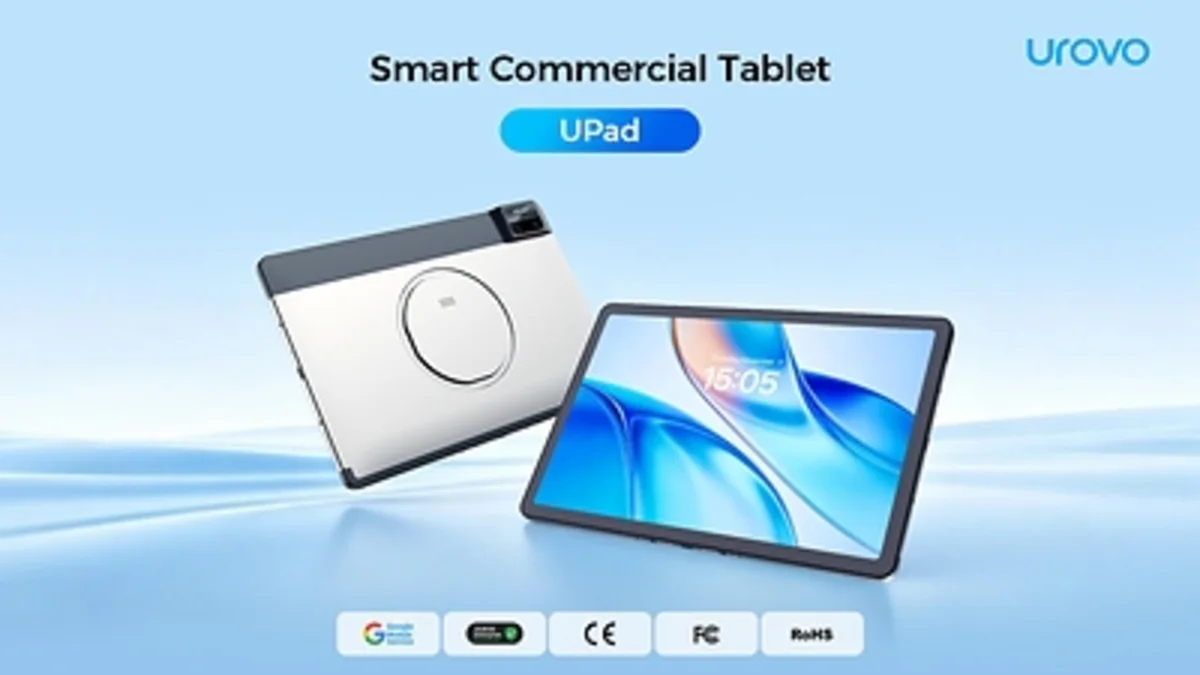 UROVO highlights UPad as a commercial tablet for connected frontline operations